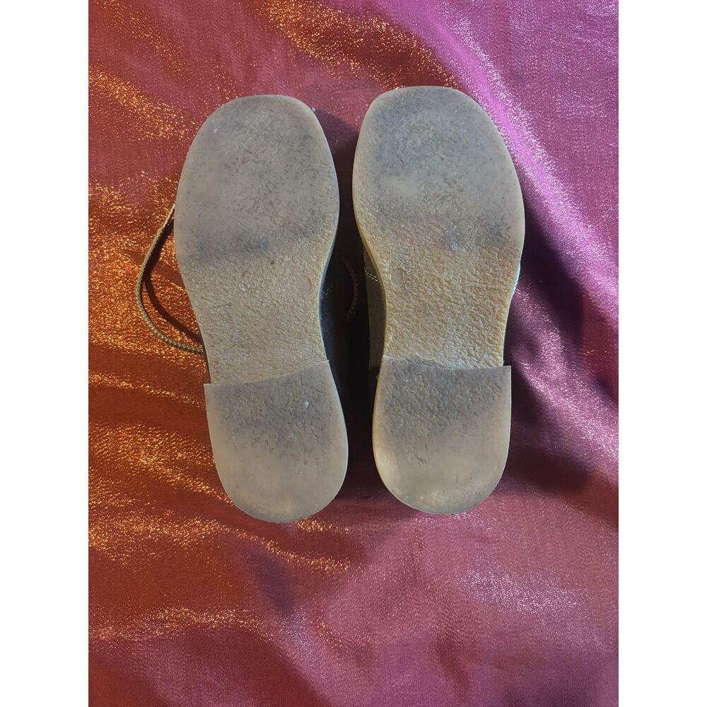 Martins Ankle Boots Womens 8 M Brown Suede Lace Up Casual Desert Chukka Comfort - Picture 3 of 3